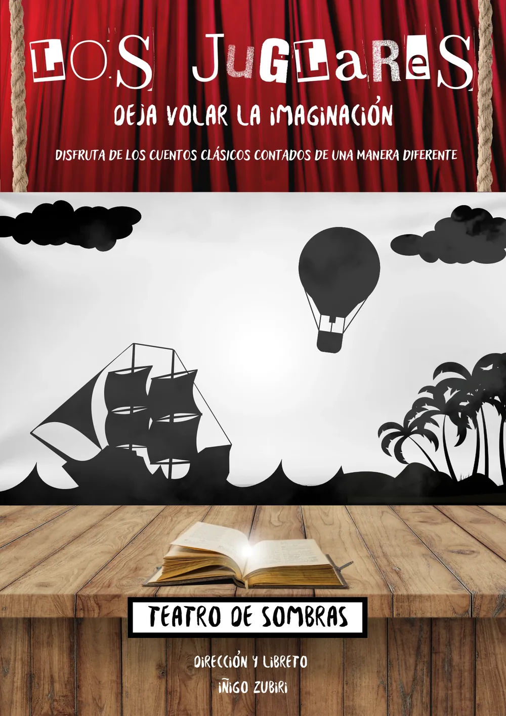 Los Juglares, teatro de sombras corpóreas de Escena Zero en Madrid